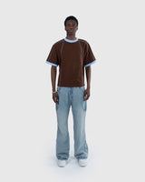 Brown & Blue Set - Tee