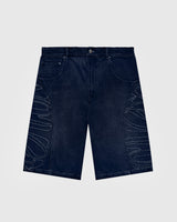 Raw Blue Link Jorts