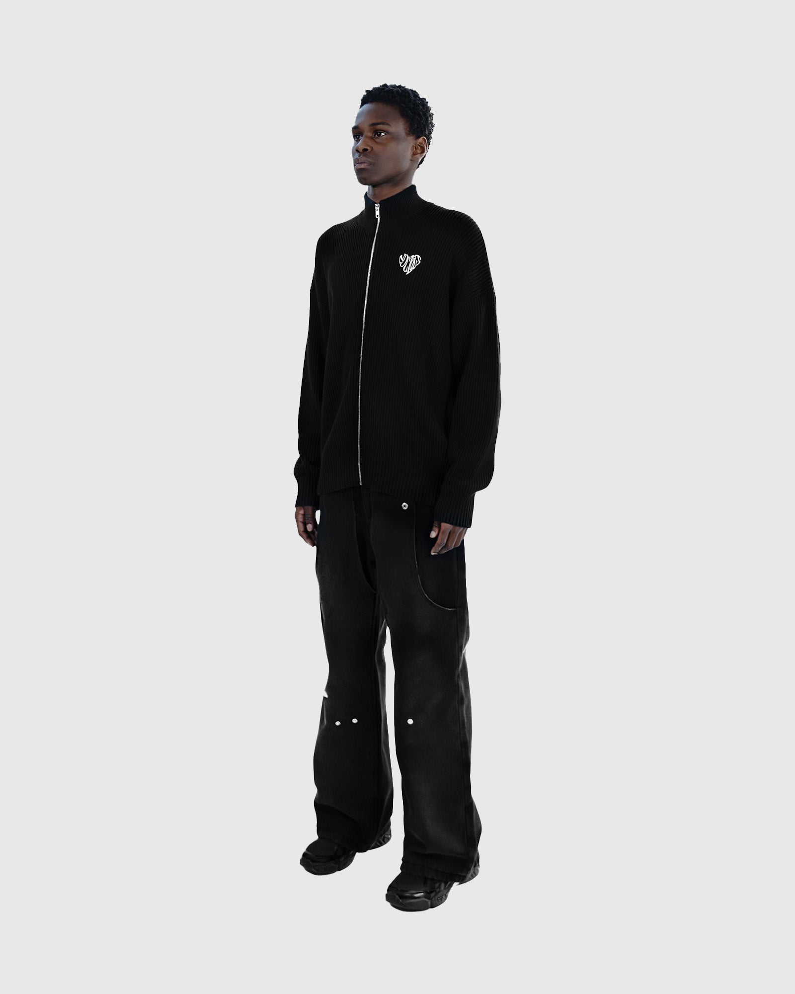 Spectre Knitted Zip