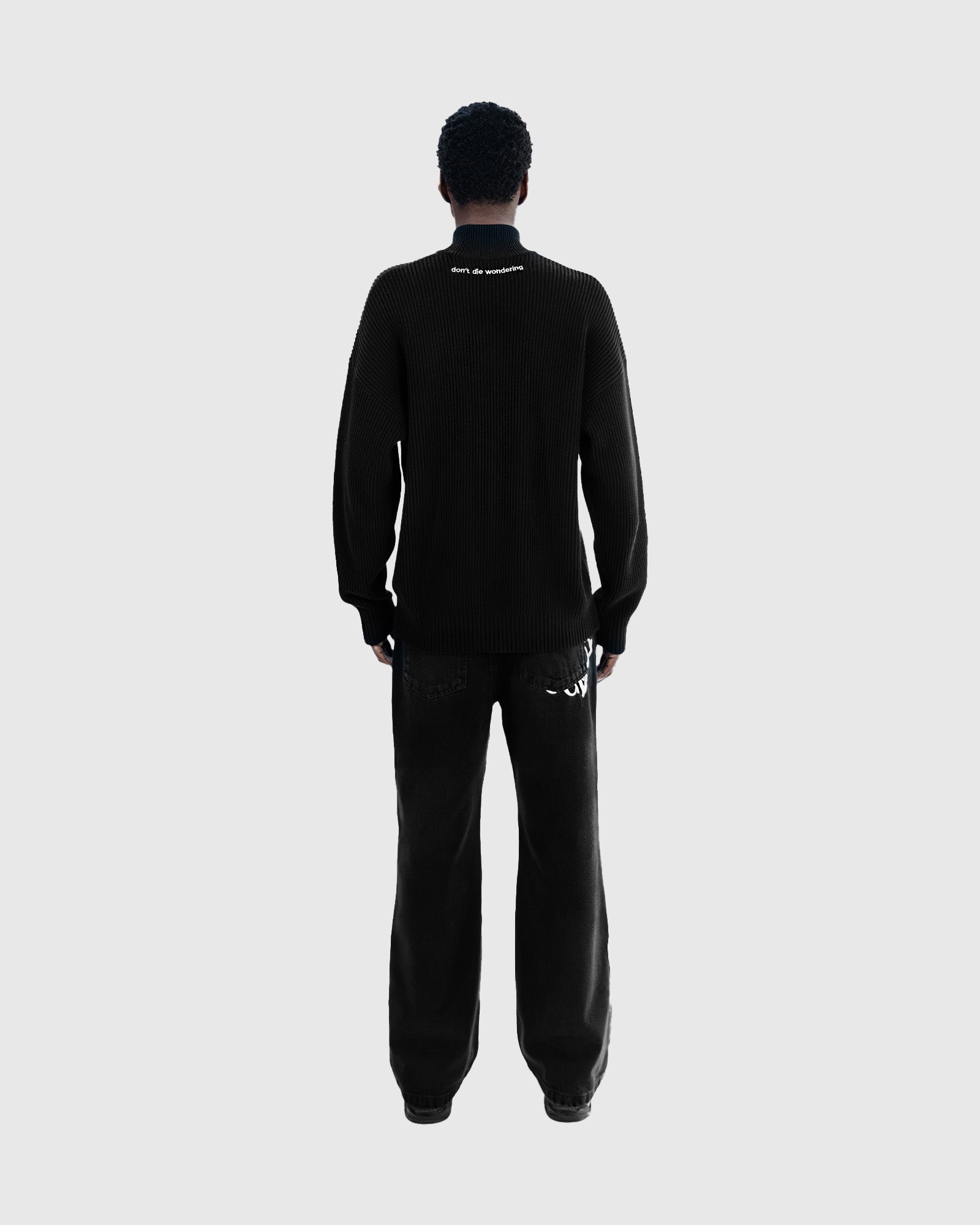 Spectre Knitted Zip