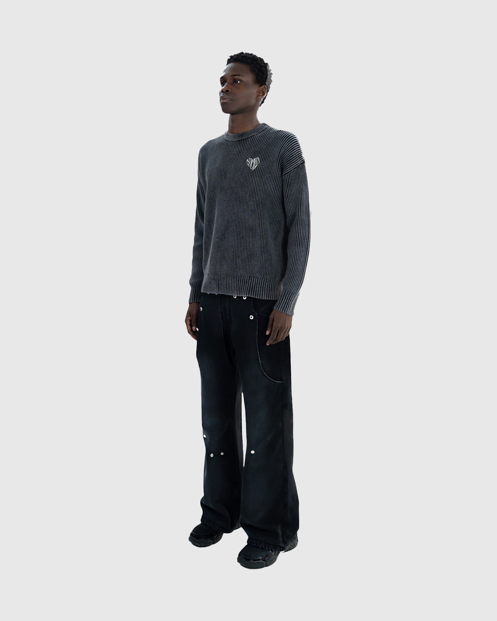 Silver Fade Knit