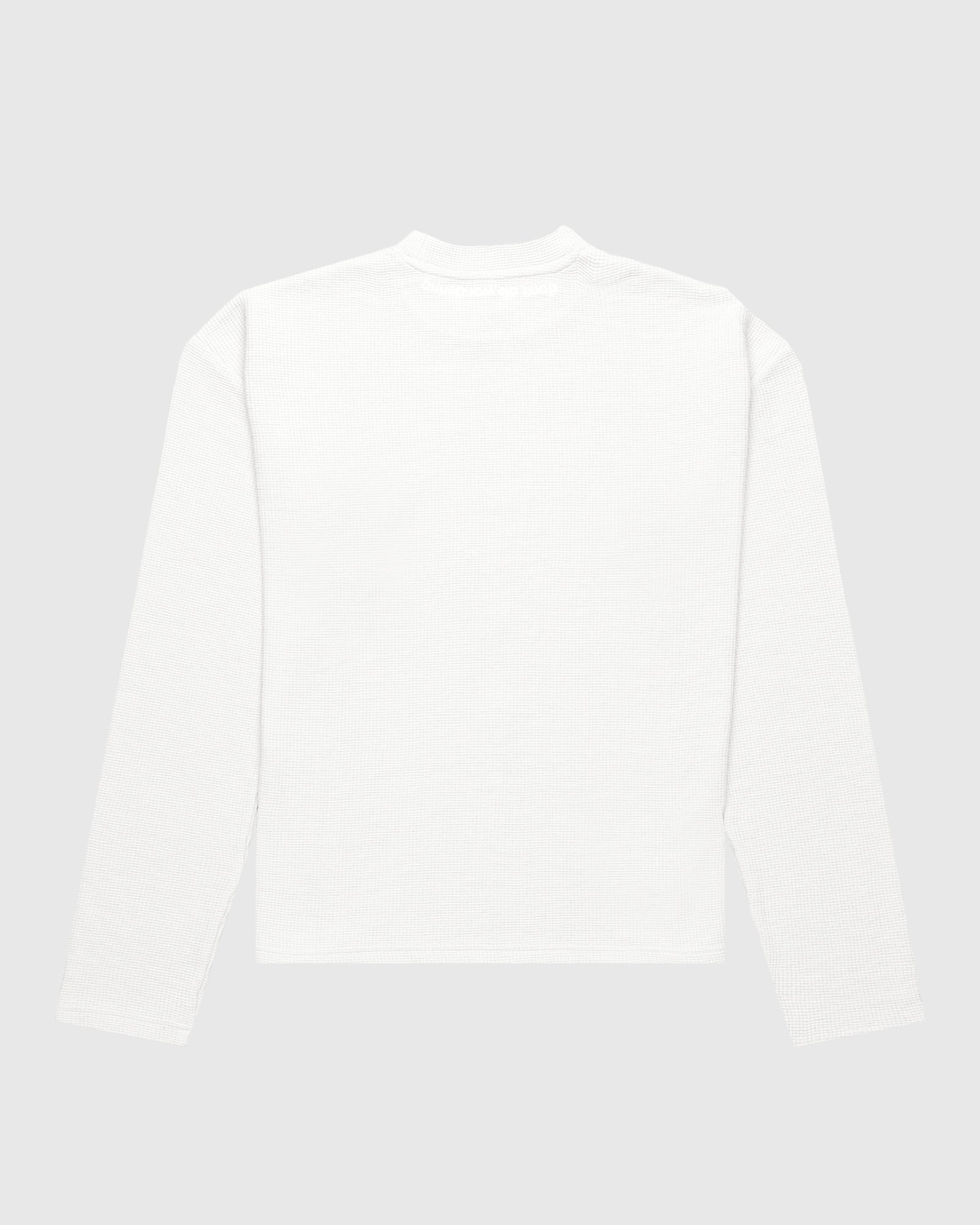PURE WHITE WAFFLE