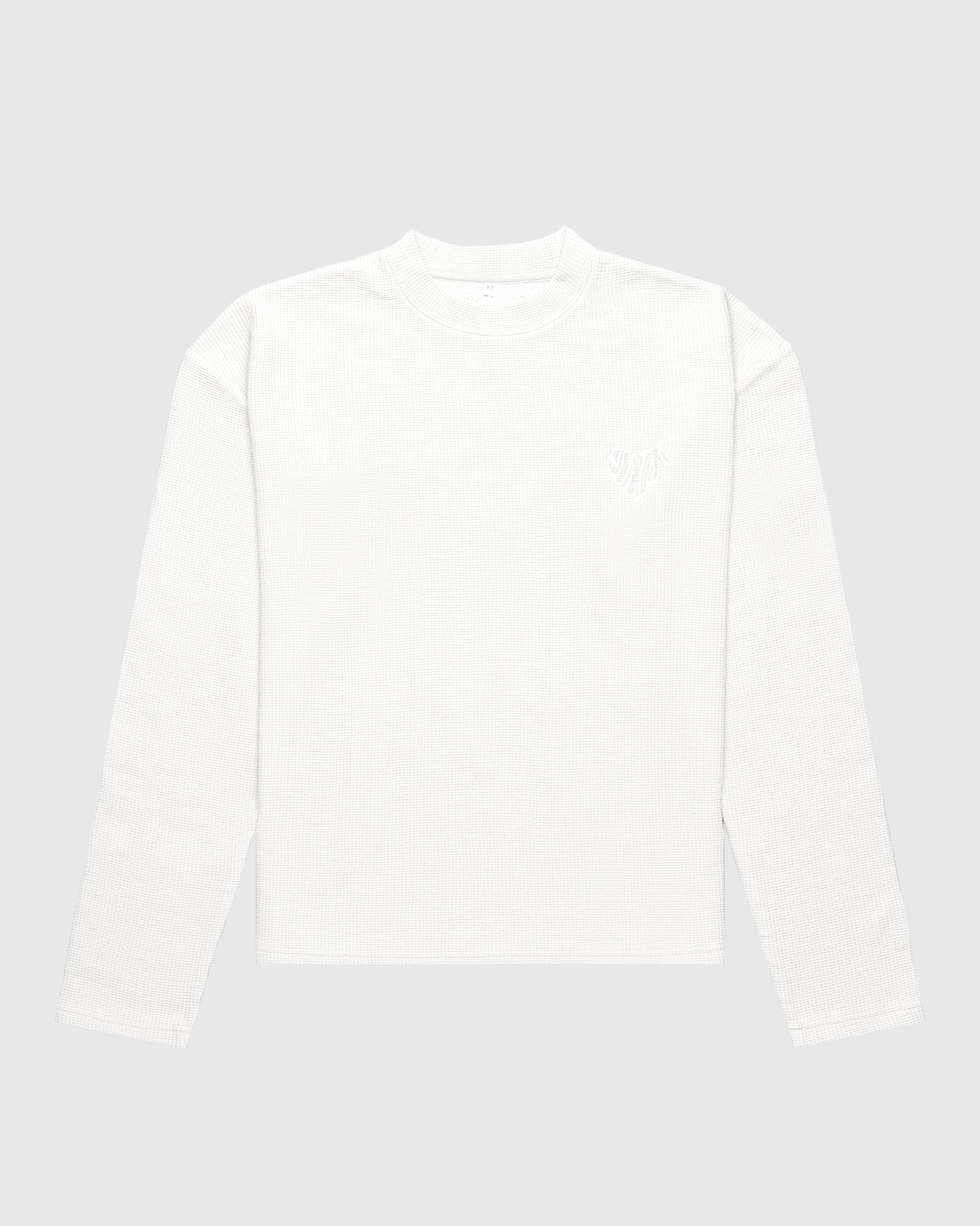 PURE WHITE WAFFLE
