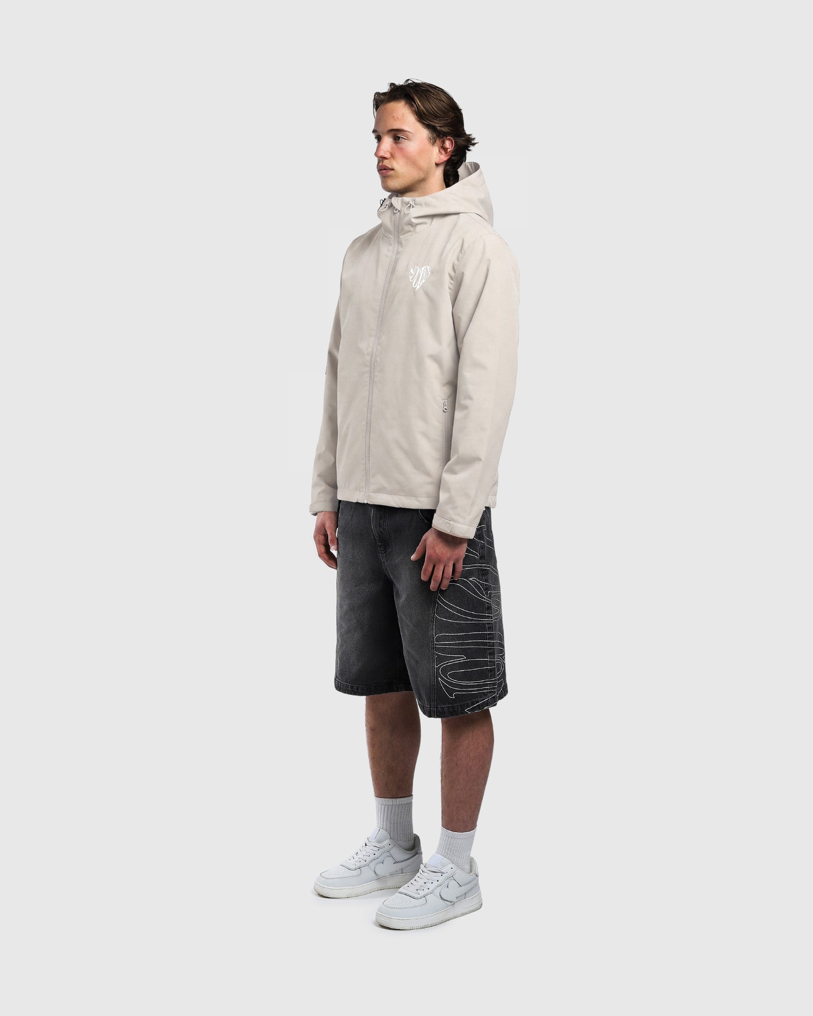Beige Windbreaker